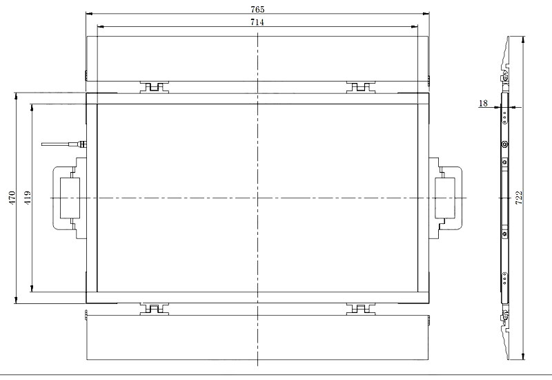 Drawing Dimension BX101