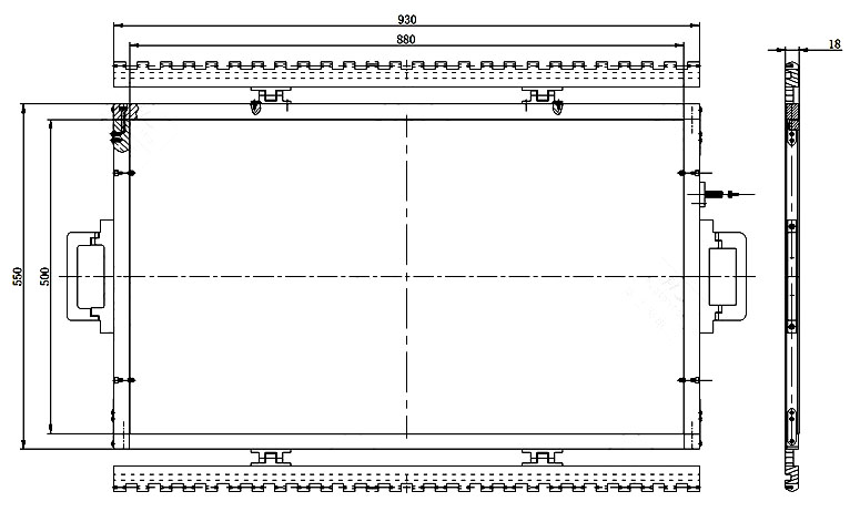 Drawing Dimension Plate