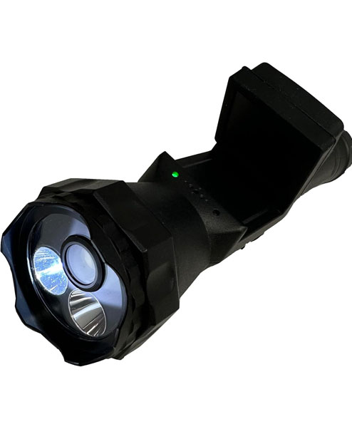 F9 Heavy Duty Flashlight DVR Monitor