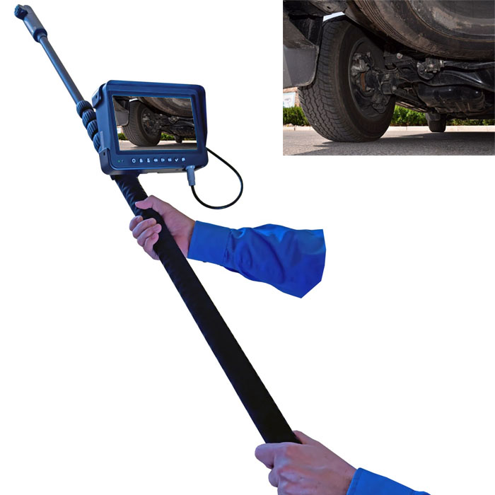TVS-500-PT Telescopic Pole Camera with 5 Inch LCD Screen